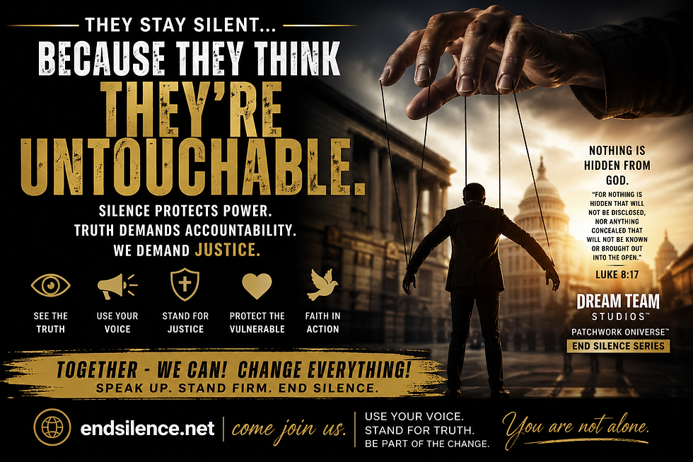 Poster on Why They Stay Silent