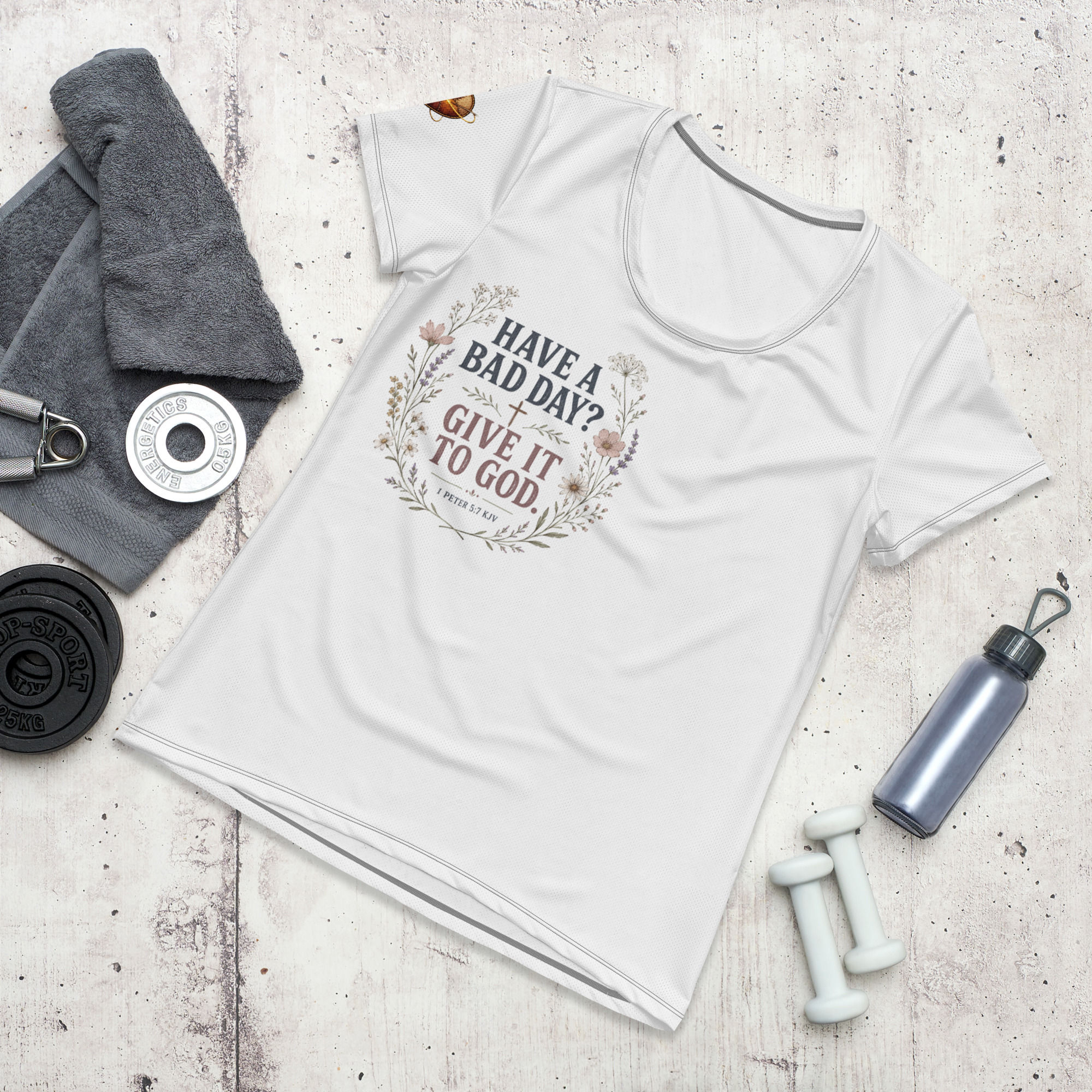 Bad Day - Women's athletic t-shirt