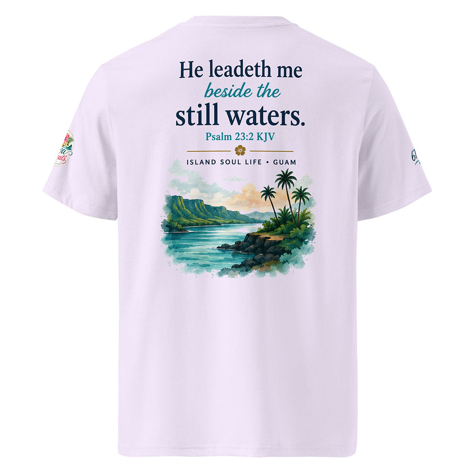 Thumbnail: Island Soul Life - Unisex organic ribbed neck t-shirt