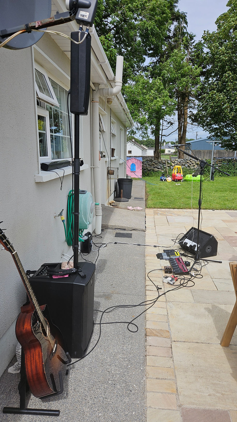 Ready to go in Sunny (ish) Tuam!