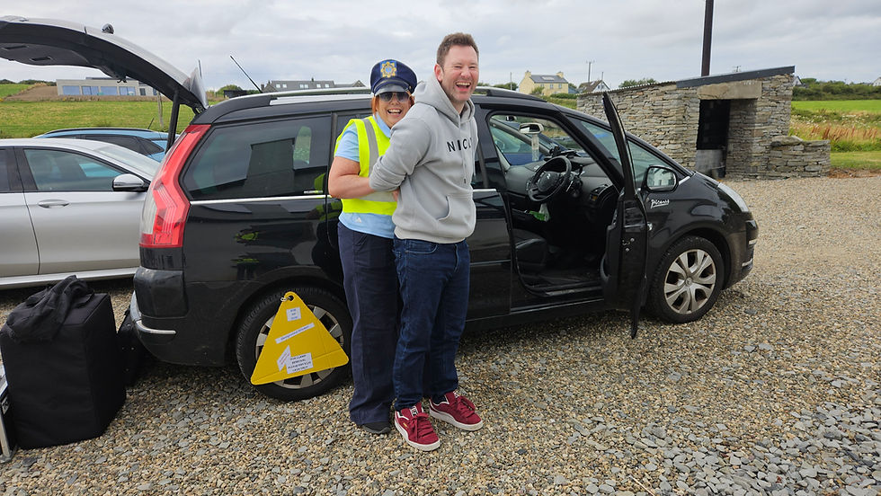 Ha ha - very funny ladies! Great fun in Liscannor at Brighid's Hen party.