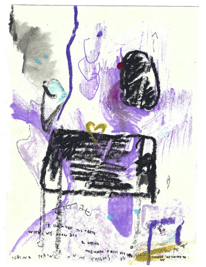 A4, ink, watercolour, pencil, oil pastel, 2024