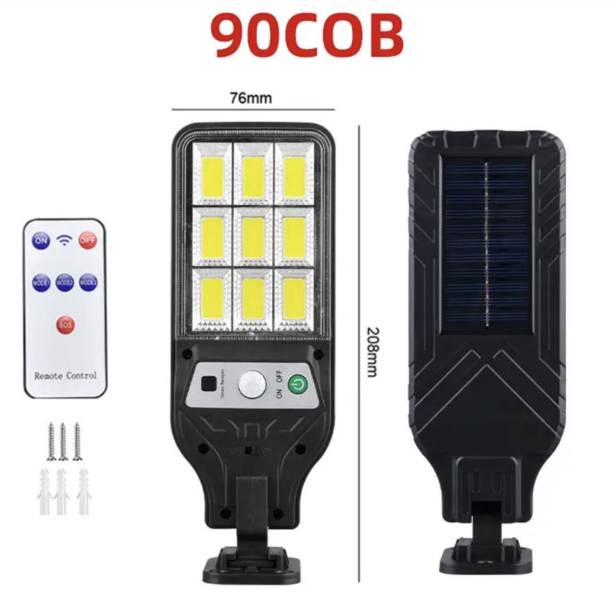 Thumbnail: Outdoor Solar LED Light – 50000000LM, Waterproof, for Garden, Street, Patio.