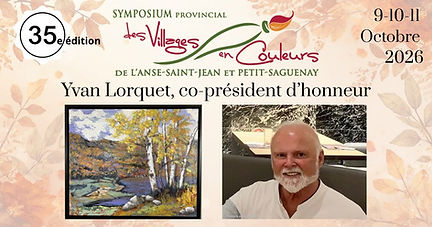 Symposium Villages en couleur exposition Pauline Larouche Saguenay