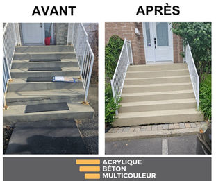 Réparation de béton et finition Martex
