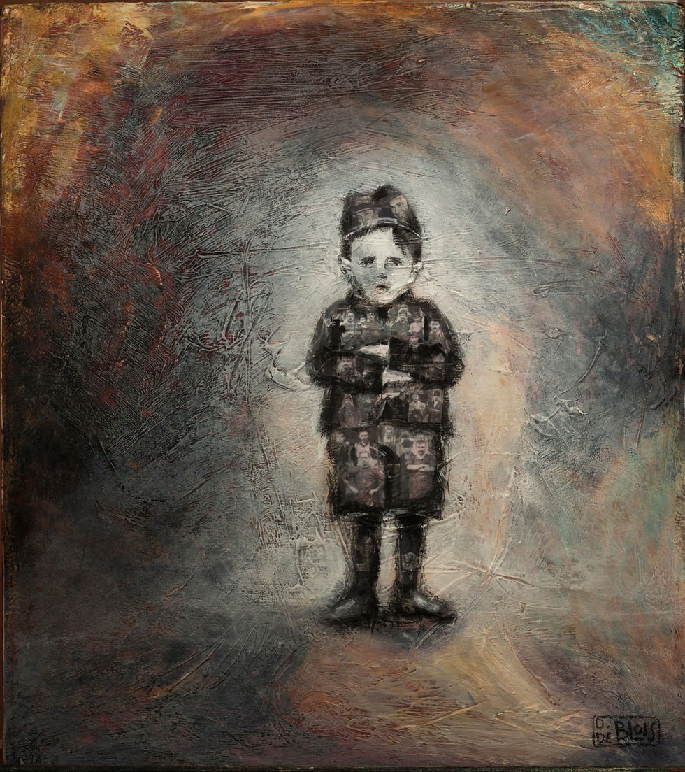 Le fils - D.Deblois artiste peintre