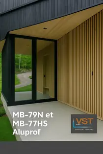 Portes et Fenêtres aluminium en coin par VST Portes et Fenêtres