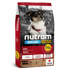 Nourriture pour chien Nutram S46 adultes Sound Balanced Wellness