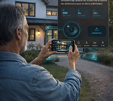 Application IA windows Snap système de mesures de portes et fenêtres intelligentes