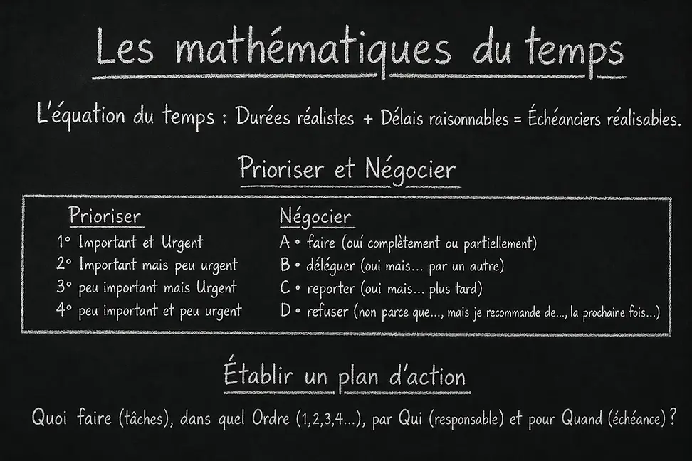 Les mathématiques du temps - Méthode Gamonnet