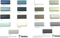 Timber cladding TEKNOS PAINT colours_edi