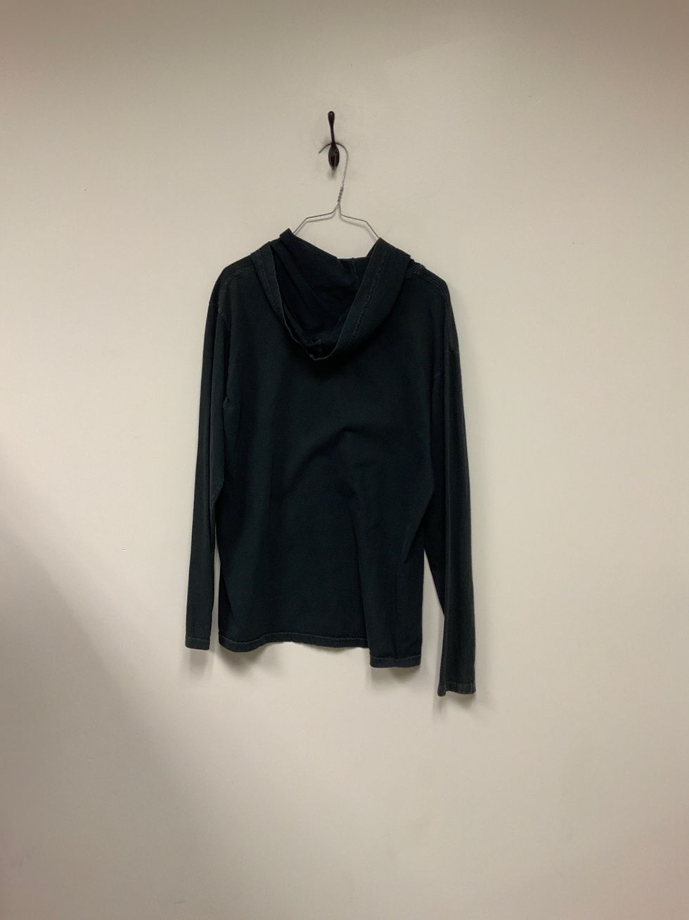 Thumbnail: Teen Boys Hooded Long Sleeve Shirt - Size M