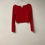 Thumbnail: Teen Girls Long Sleeve Crop Top - Size M