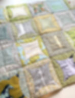 Origami Quilt Blocks Sewing Pattern: Japanese Fabric Folding Quilt as you go Patchwork PDF