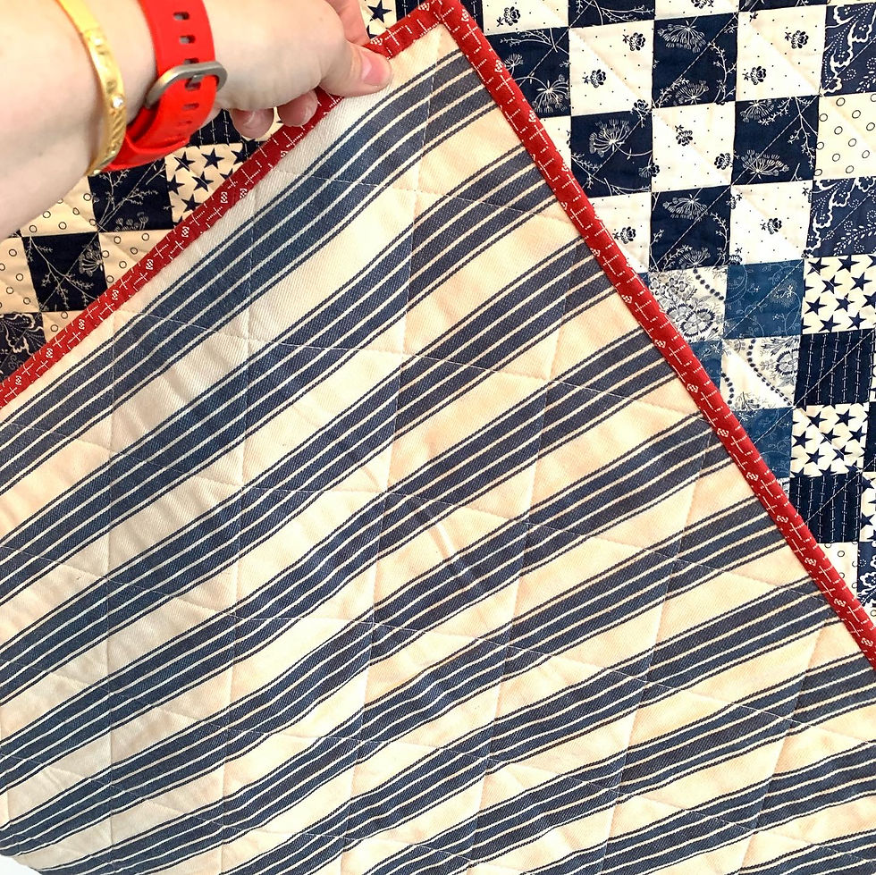 Thumbnail: Checkerboard Quilt Pattern: Easy Patchwork Sewing (PDF)