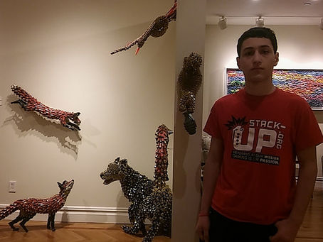 art with the queens stack