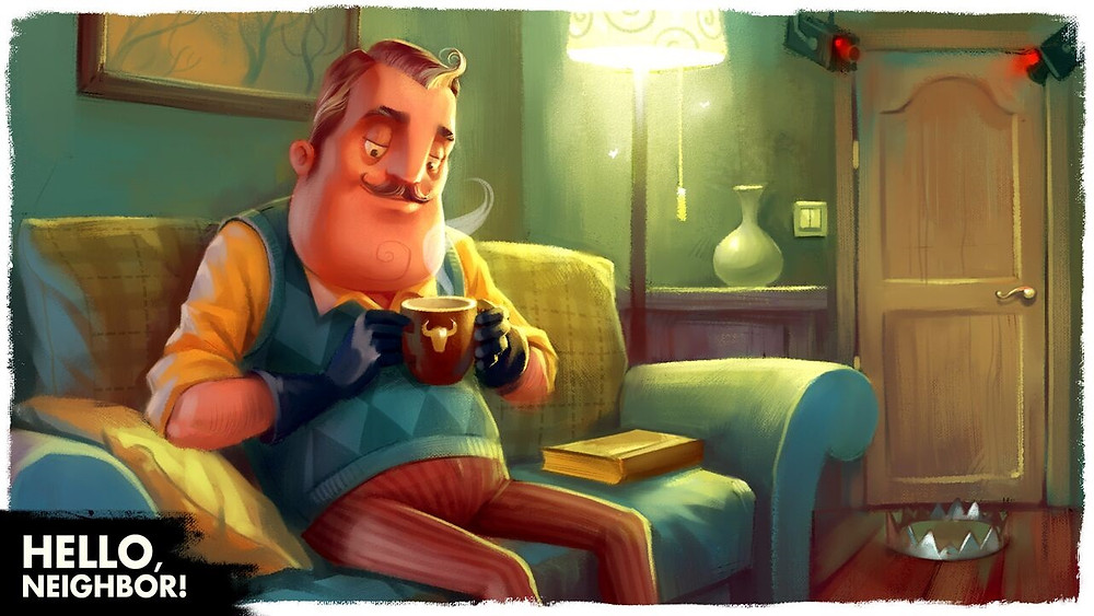 Hello Neighbor Final Build Couch