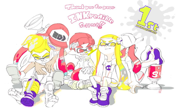 Splatoon1year
