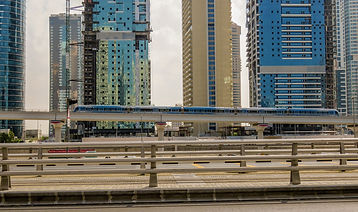 downtown dubai metro line