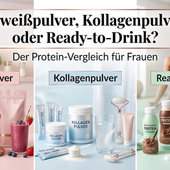 Eiweißpulver, Kollagenpulver oder Ready-to-Drink? Der Protein-Vergleich für Frauen