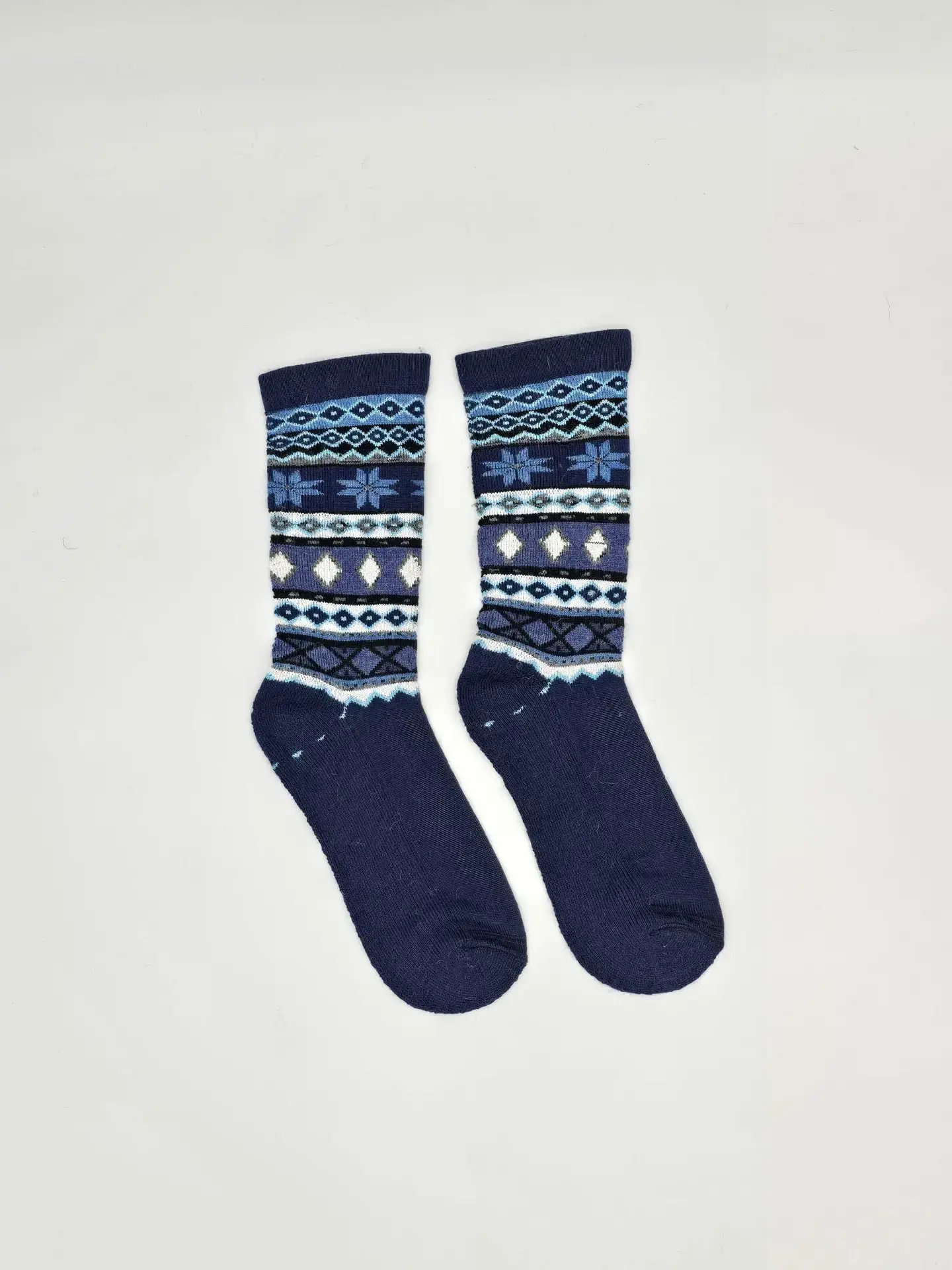 Nordic Star Alpaca Socks | Light Cushion Socks | Crew Socks