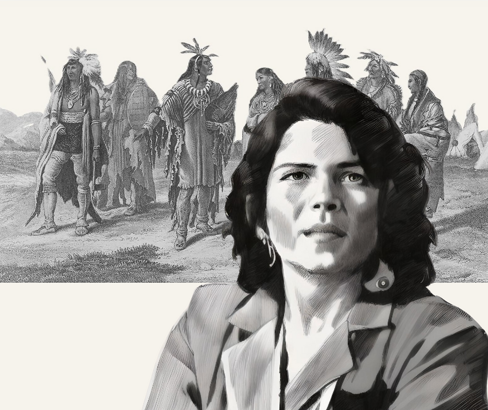I asked AI to draw me a picture of Wilma mankiller