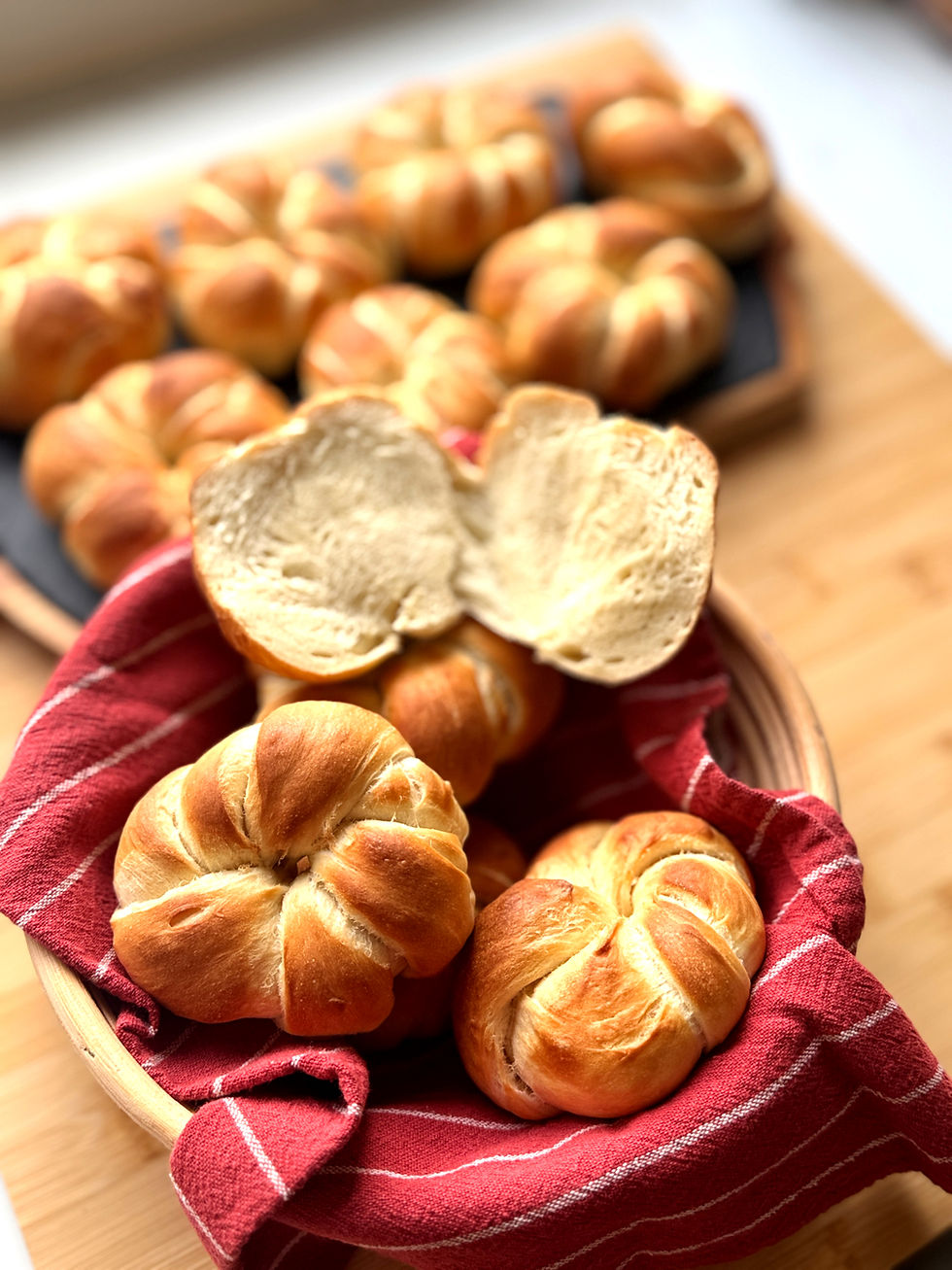 Házi Császárzsemle – Magyar Kaiser Rolls