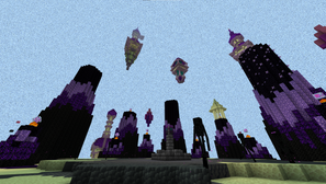 Questline Minecraft server's End island