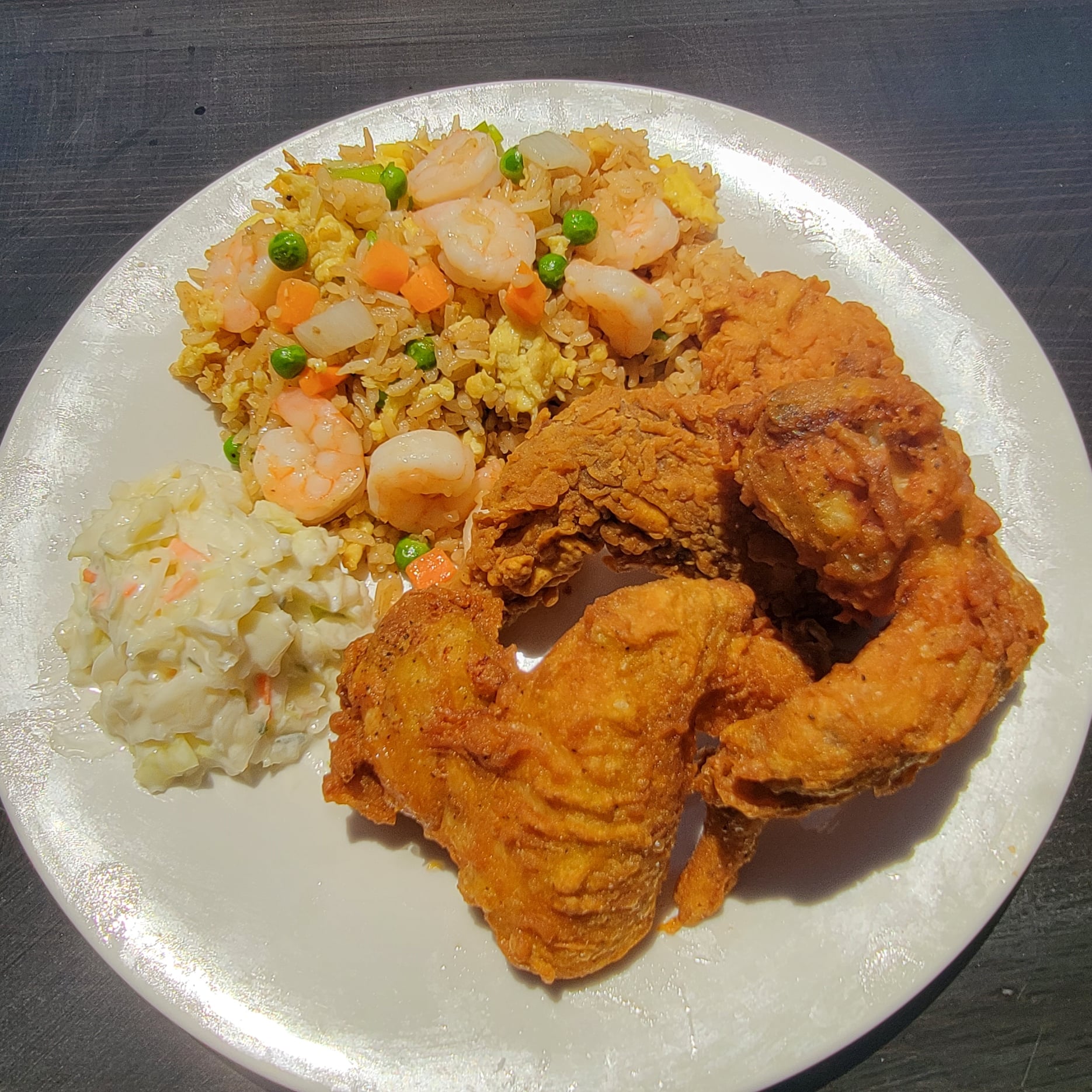 Arranged Food and Objects