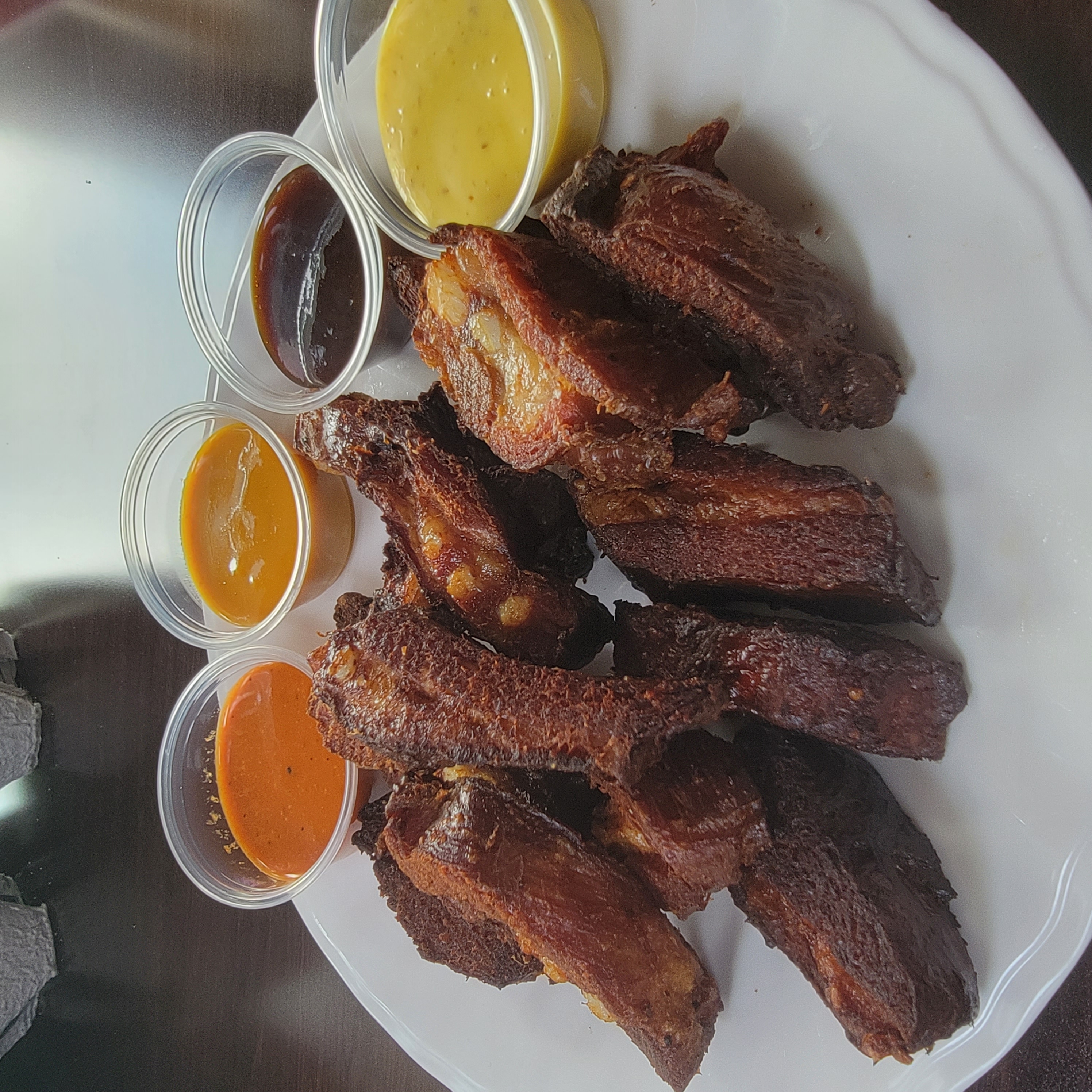 Arranged Food and Objects