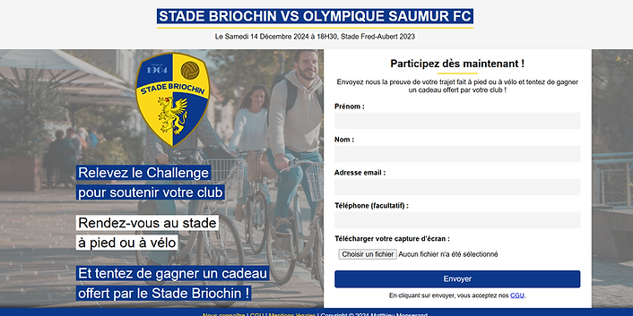 image challenge vélo pour les événements