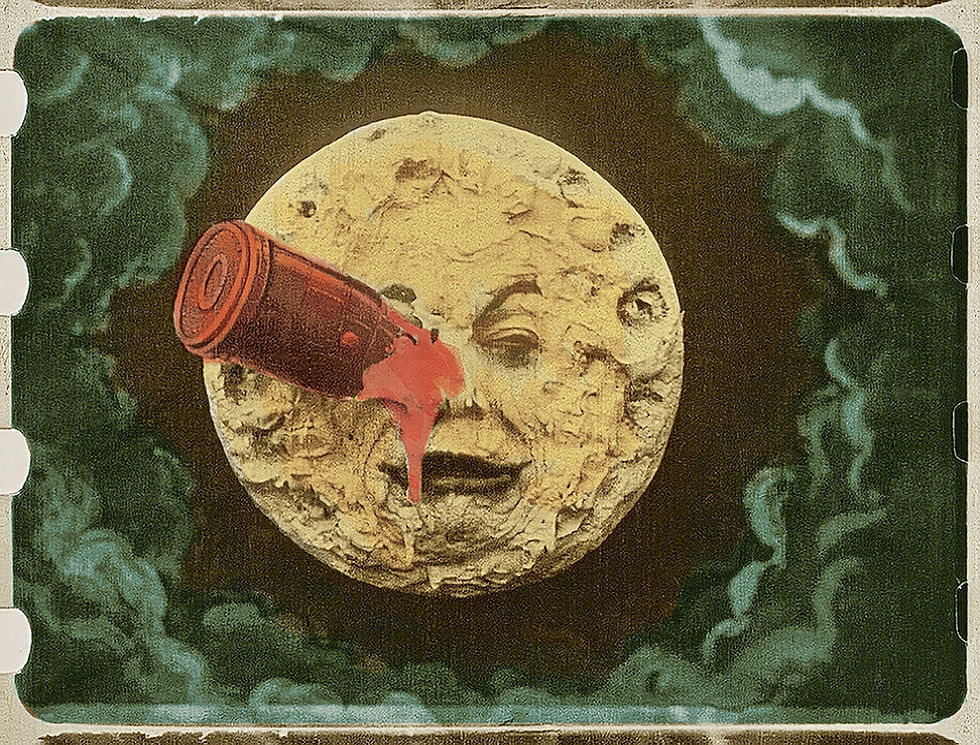 Fragmento do filme 'Le Voyage dans la lune' (1902).