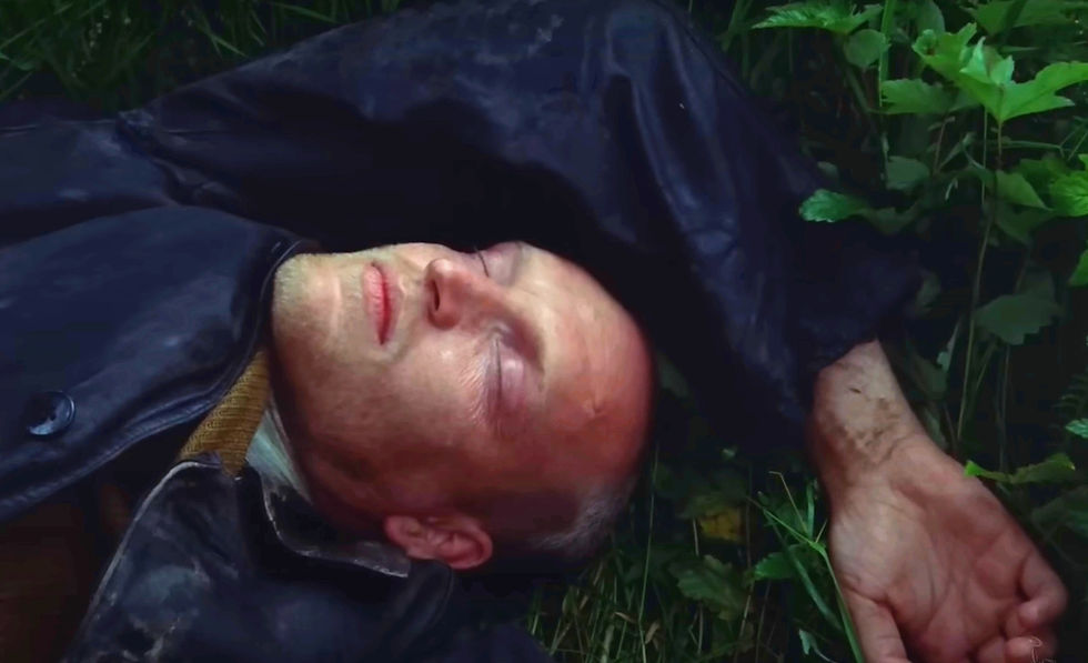 Cena do filme 'Stalker' de 1979 dirigido por Andrei Tarkovsky.