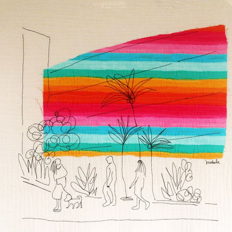 Street Level 22x24 inches