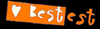 Bestest logo orange on black.png