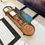 Thumbnail: Personalized Wood Desk Organizer-Office Desk Accessories-Custom Tablet and Phon