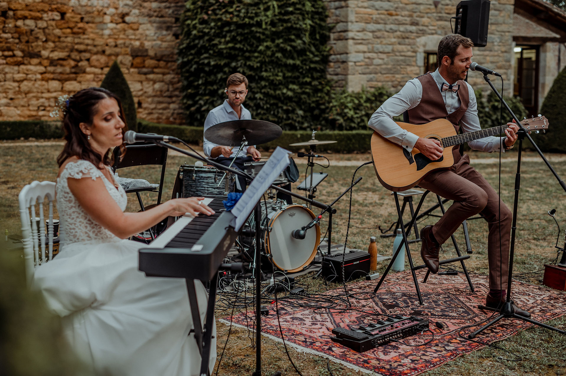 amande et miel music, groupe de musique mariage toulouse, mariage toulouse