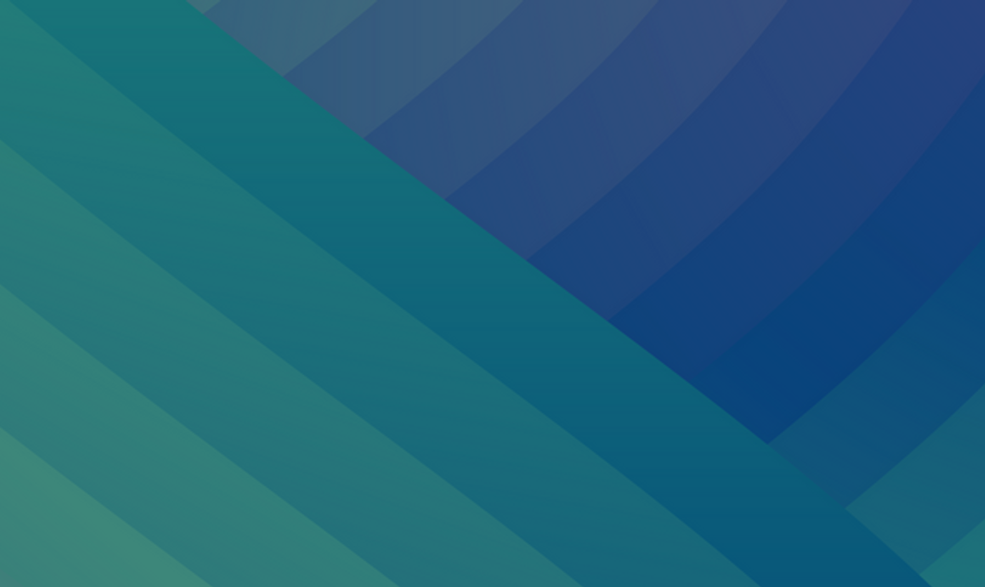 A wave-like pattern made up of shapes in gradient hues. It represents how cybersecurity is interconnected with every aspect of life.