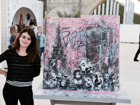 Performance à l'International Art Festival Maiden Tower 2016