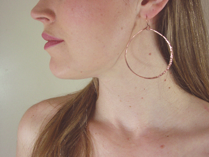 Thumbnail: Coper Sunset Earrings (size MEDIUM)
