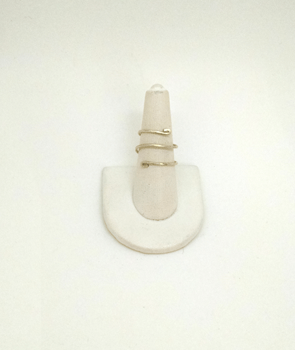 Thumbnail: Brass Stacker Ring