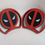 Thumbnail: 🔴 Deadpool Disney Ears – Modular Headband Compatible (5 Magnet System)