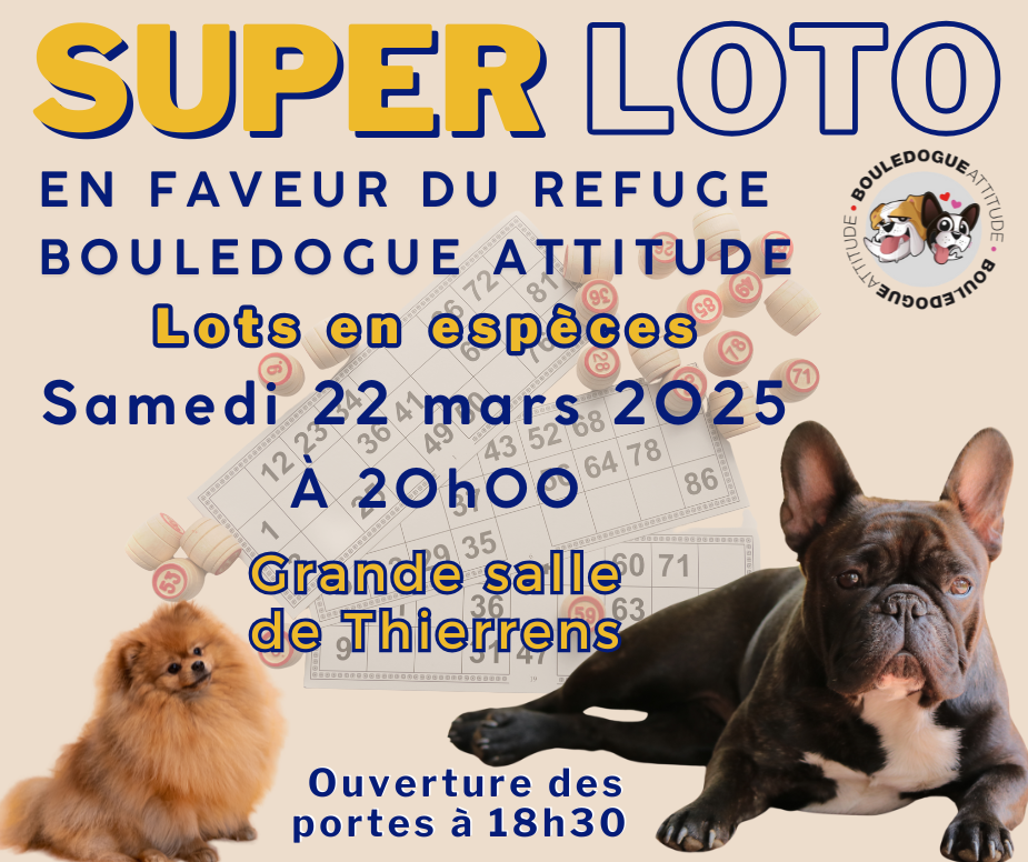 Fondation Bouledogue Attitude - 25 séries + de 6'000.- de lots