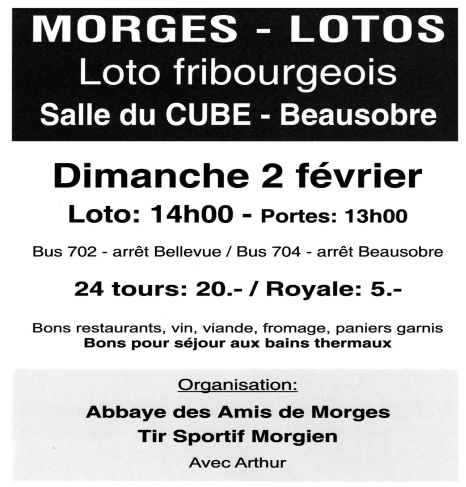 Abbaye des Amis de Morges et Tir sportif morgien - 24 séries