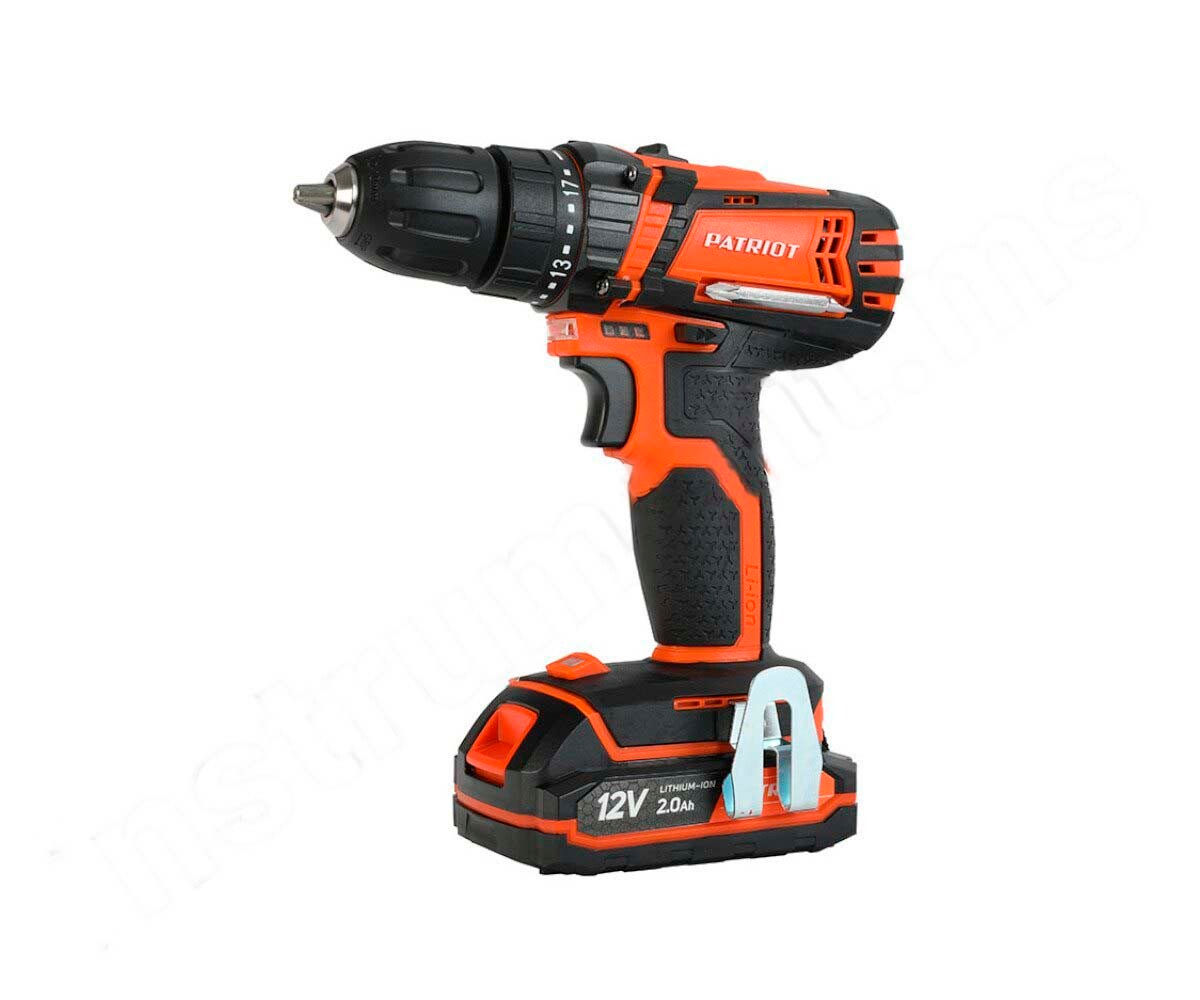 Аккумуляторный шуруповерт Patriot BR101ES