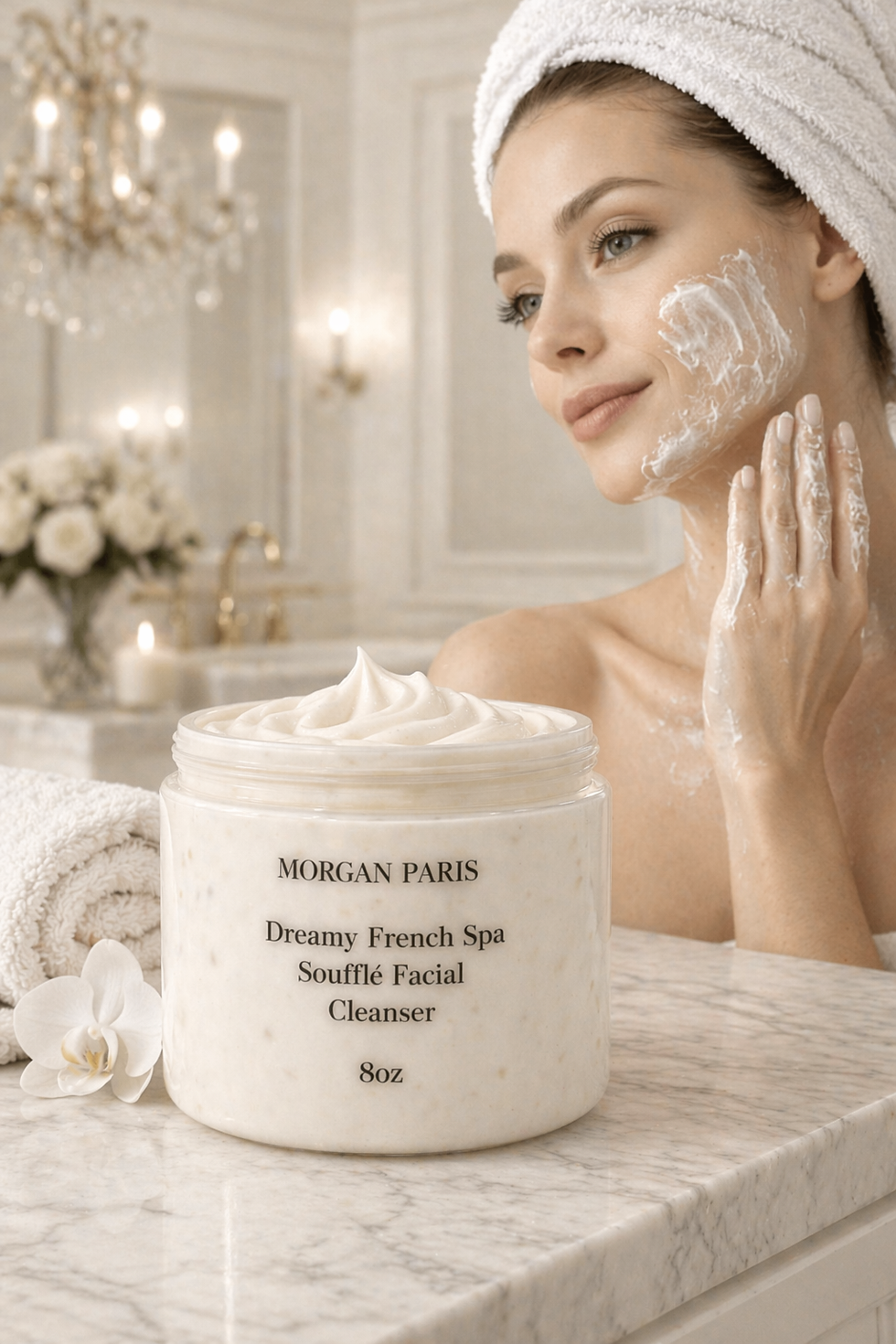 Thumbnail: Dreamy French Spa Soufflé Facial Cleanser 8oz