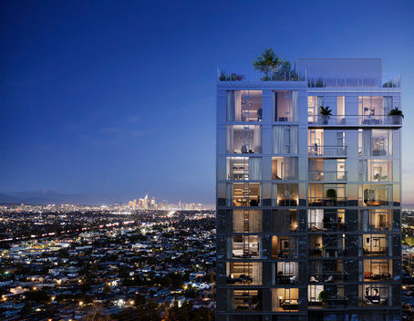 Новый 31-этажный ARQ High Rise сдается в аренду в Западном Лос-Анджелесе