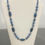 Thumbnail: Antique Blue Necklace with Silver Accents