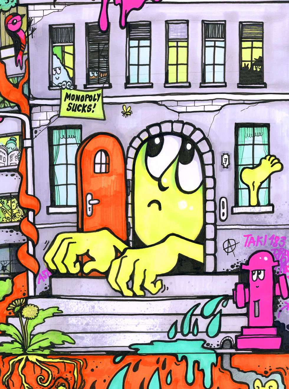 Miniaturbild: "JungleCity" Print