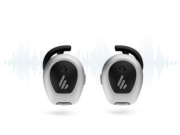 Thumbnail: EDIFIER True Wireless Earbuds with Active Noise Cancellation Metallic Grey